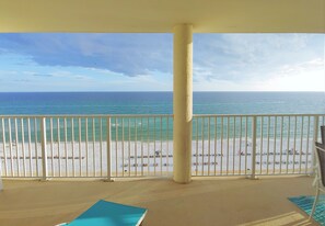 Property grounds - 3 BR/3 BA Wall to Wall Gulf Views! Accessible Master Suite/Efficiency (Panama City Beach)