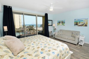 1 bedroom, iron/ironing board, free WiFi, bed sheets - Cozy Gulf Front Studio - Sleeps 4 HUGE Spring Deals! (Panama City Beach)