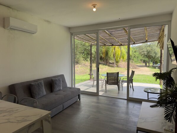 Living area - Quinta con alberca privada en Santiago (Monterrey)