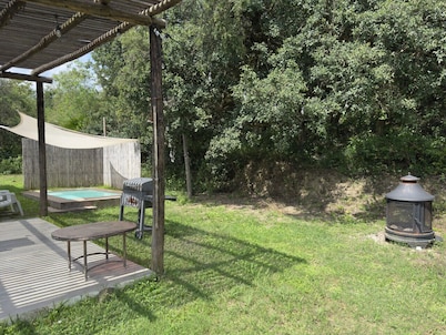 Quinta con alberca privada en Santiago