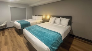 Standard Room, 2 Queen Beds, Non Smoking, Kitchen | Free WiFi, bed sheets - Studio 6 – Fort Frances, On (Fort Frances)