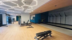 Fitness facility - Apartment in Brooklin, 2 bedrooms, garage. (São Paulo)