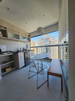 Interior - Apartment in Brooklin, 2 bedrooms, garage. (São Paulo)