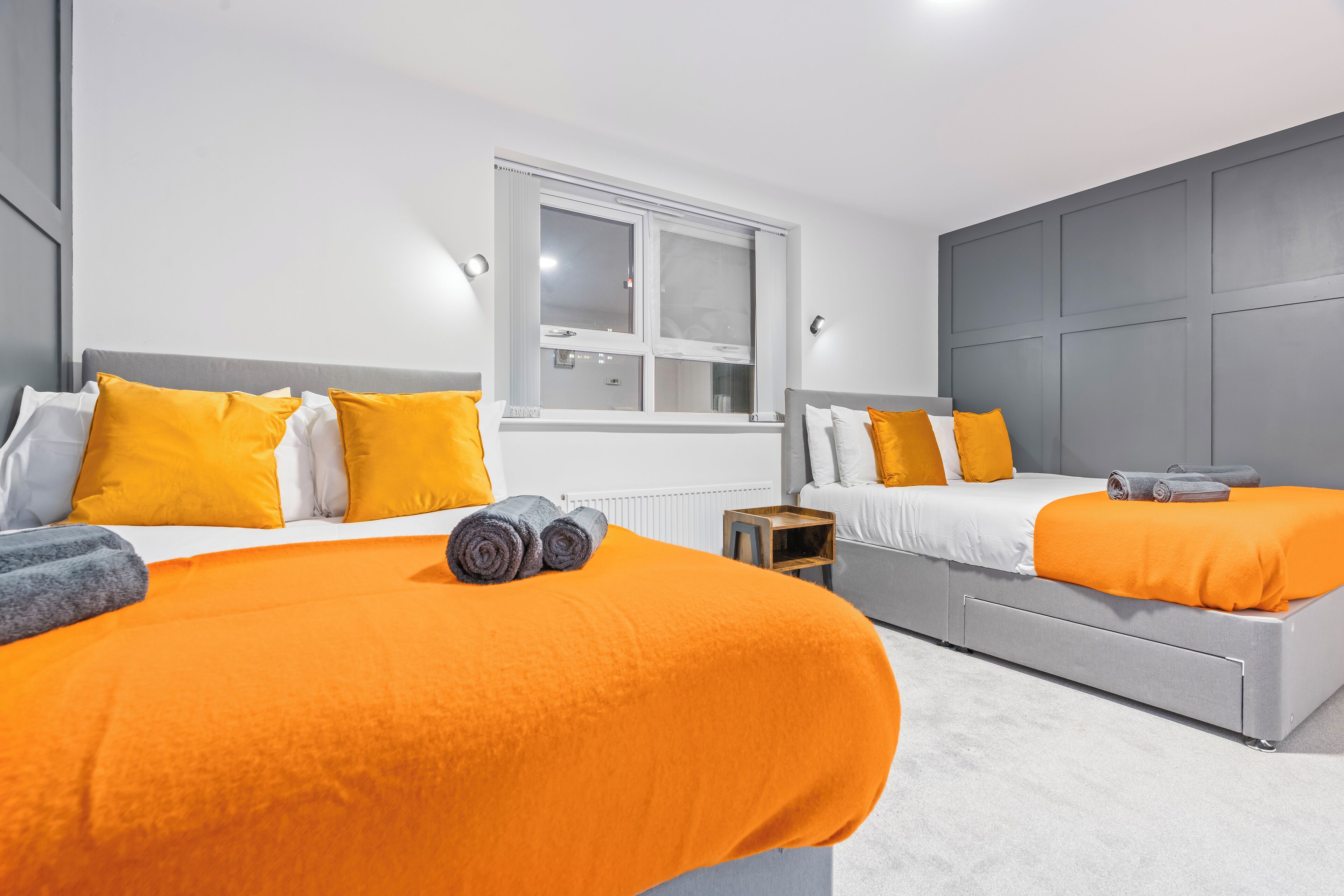 5 bedrooms, iron/ironing board, travel cot, WiFi