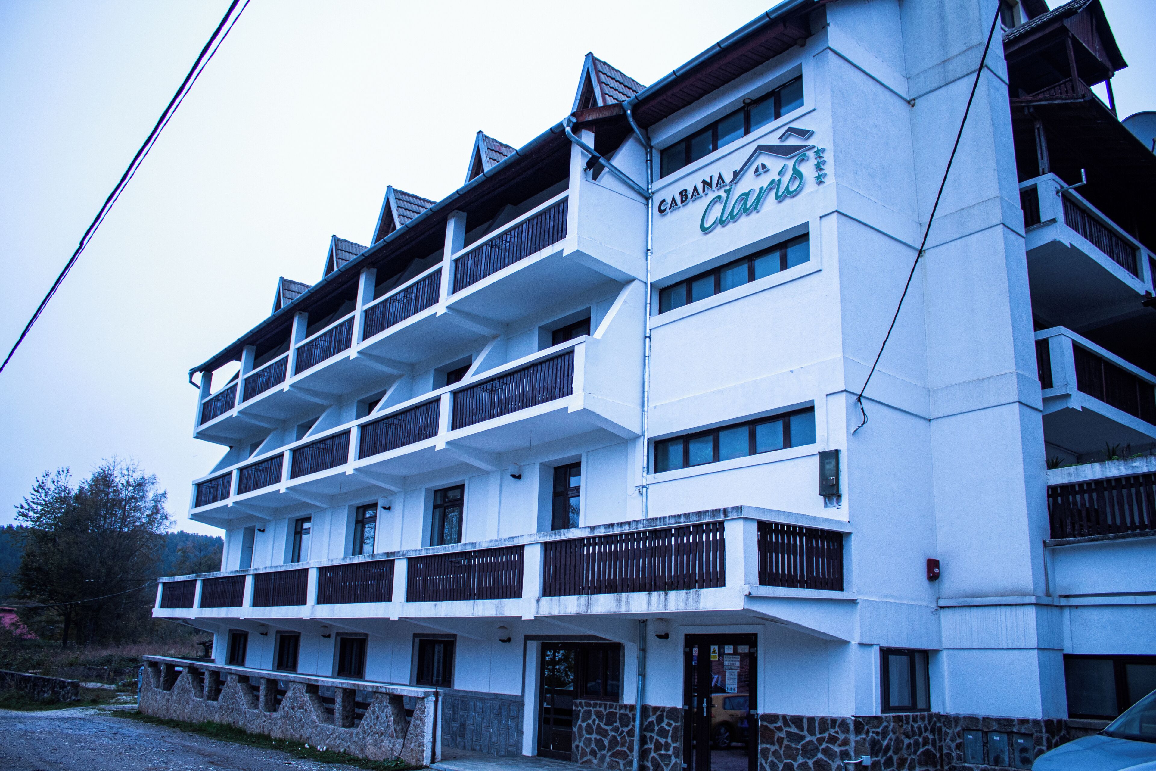 Façade de l’hébergement