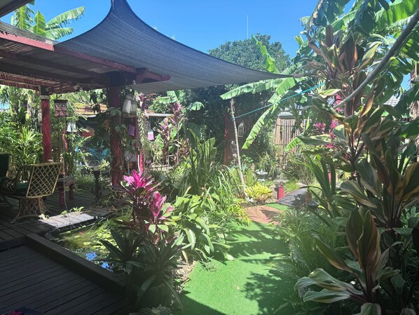 Property grounds - Tropical tranquility 3BR, pvte
Comfy home close trans,ferry,gym,walk/cycle track (Victoria Point)