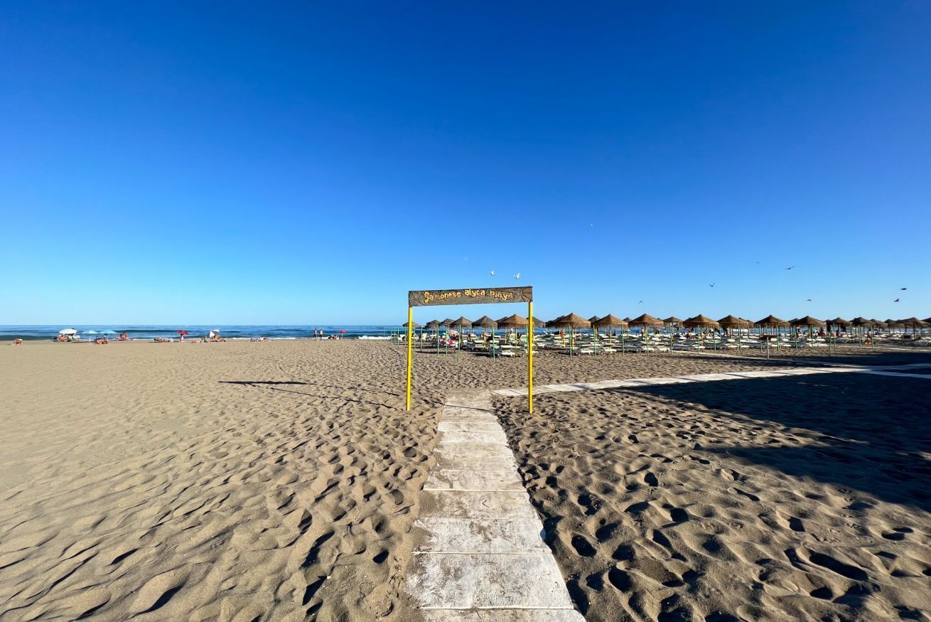 靠近海滩、沙滩毛巾