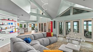 House (4 Bedrooms) | Interior - Waterfront Stay w/ Canoes, Deck, Game Room & Lake Views Near Mooresville Renwick Cove by Avantstay (Mooresville)