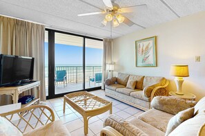 TV - 2BR w/ Balcony, Epic Views: Suntide III - Unit 802 (South Padre Island)