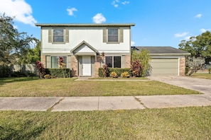 Exterior - Home with Large Deck & Privacy Fenced in Backyard (Ocoee)