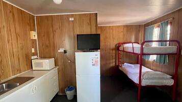 Family Cabin, River View | Iron/ironing board, free WiFi