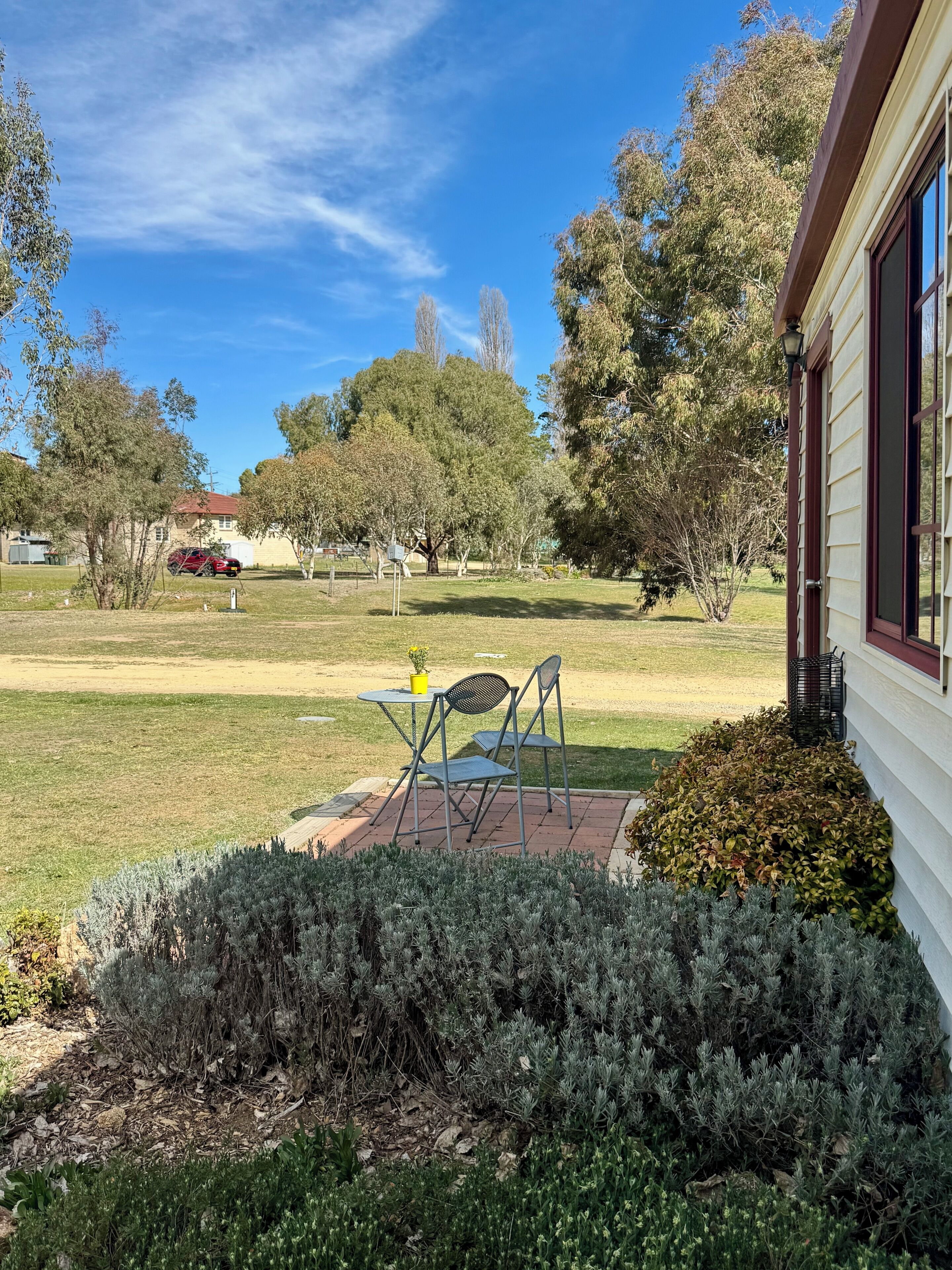 Cabana clàssica, pati, vistes al pati | Terrassa o pati