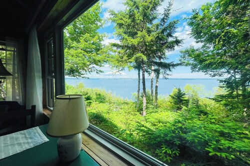Water Views & Deck! Peaceful Northport Escape
