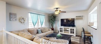 History, Hikes & Cozy Nights: Parowan Gem w/ Deck!