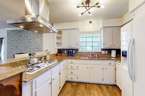Fridge, microwave, stovetop, dishwasher - Poolside Bliss! Christian Pass Family Home w/ Yard (Pass Christian)