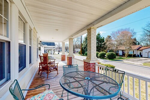 Century-Old, Small-Town 4BR w/ Great Yard, Porch