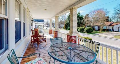 Century-Old, Small-Town 4BR w/ Great Yard, Porch