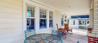 Yard, Porch & Fire Pit! Century-Old Hebron Escape