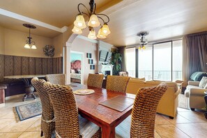 Dining - Gulf-View 3BR Penthouse: Suntide III - Unit 1105 (South Padre Island)