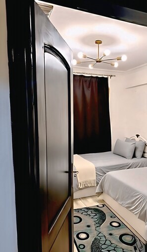 Apartment, 2 Bedrooms, Accessible, Smoking - Elegant Apartment at Sheikh Zayed Compound (Sheikh Zayed City)