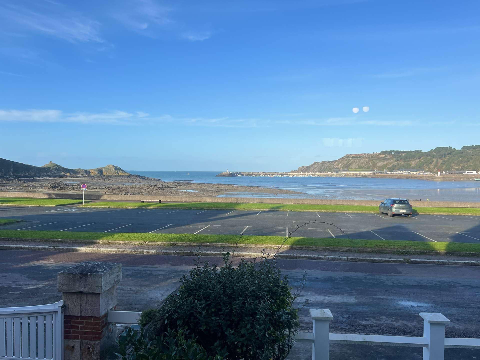 Vista desde la propiedad