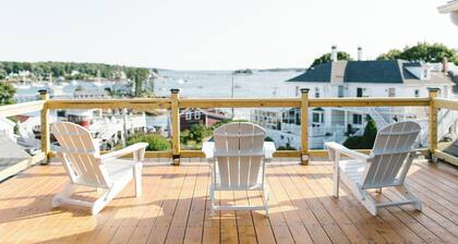 Boothbay Harbor King Suite - Room 1 at Greenleaf Inn - Balcony, Harbor Views!