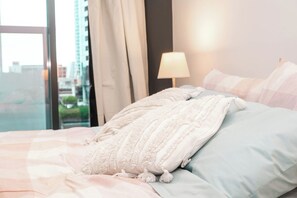 2 Schlafzimmer, Bügeleisen/Bügelbrett, kostenloses WLAN, Bettwäsche