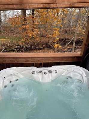 Bain à remous extérieur