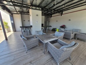 Outdoor dining - Excellent apartment in a building with amenities. Abasto commercial area (Buenos Aires)