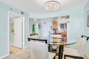 Dining - Relaxing Oceanfront Condo w/ Balcony, Pool & Direct Beach Access (New Smyrna Beach)