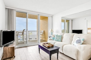 Smart TV - Relaxed Oceanview Condo with Pool, Balcony & Steps to the Sand (New Smyrna Beach)