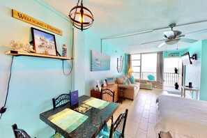 Interior - Relaxing Beachfront Studio w/ Balcony Views & Shared Pool (Daytona Beach)