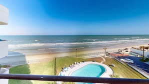 Pool - Oceanfront Corner Condo w/ Balcony, Pool, & Rocket Launch Views (Daytona Beach)