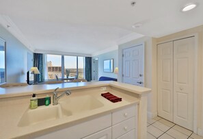 Interior - Oceanview Condo with Balcony, Pools & Beach Access (Daytona Beach)