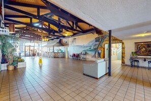 Lobby - Oceanfront Escape w/ Pool, Walk to Eats & Daytona Boardwalk (Daytona Beach Shores)