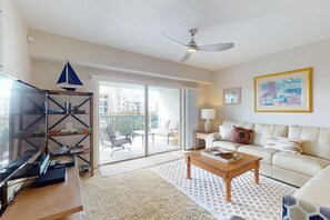 Smart TV - Oceanview Retreat w/ Balcony, Pool, & Steps from New Smyrna Beach (New Smyrna Beach)