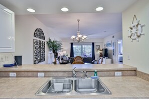 Interior - Dog-Friendly Condo w/ Pool, Trails & Balcony Across from Beach (New Smyrna Beach)