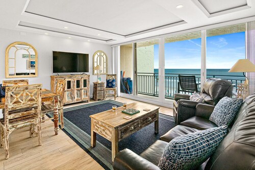 Relaxing Oceanfront Escape with Pools & Private Balcony Views
