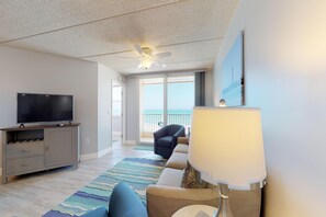 Smart TV - Oceanfront Balcony, Heated Pool, Peaceful Ponce Inlet Stay (Ponce Inlet)