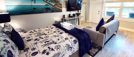 1 Schlafzimmer, Bügeleisen/Bügelbrett, kostenloses WLAN, Bettwäsche