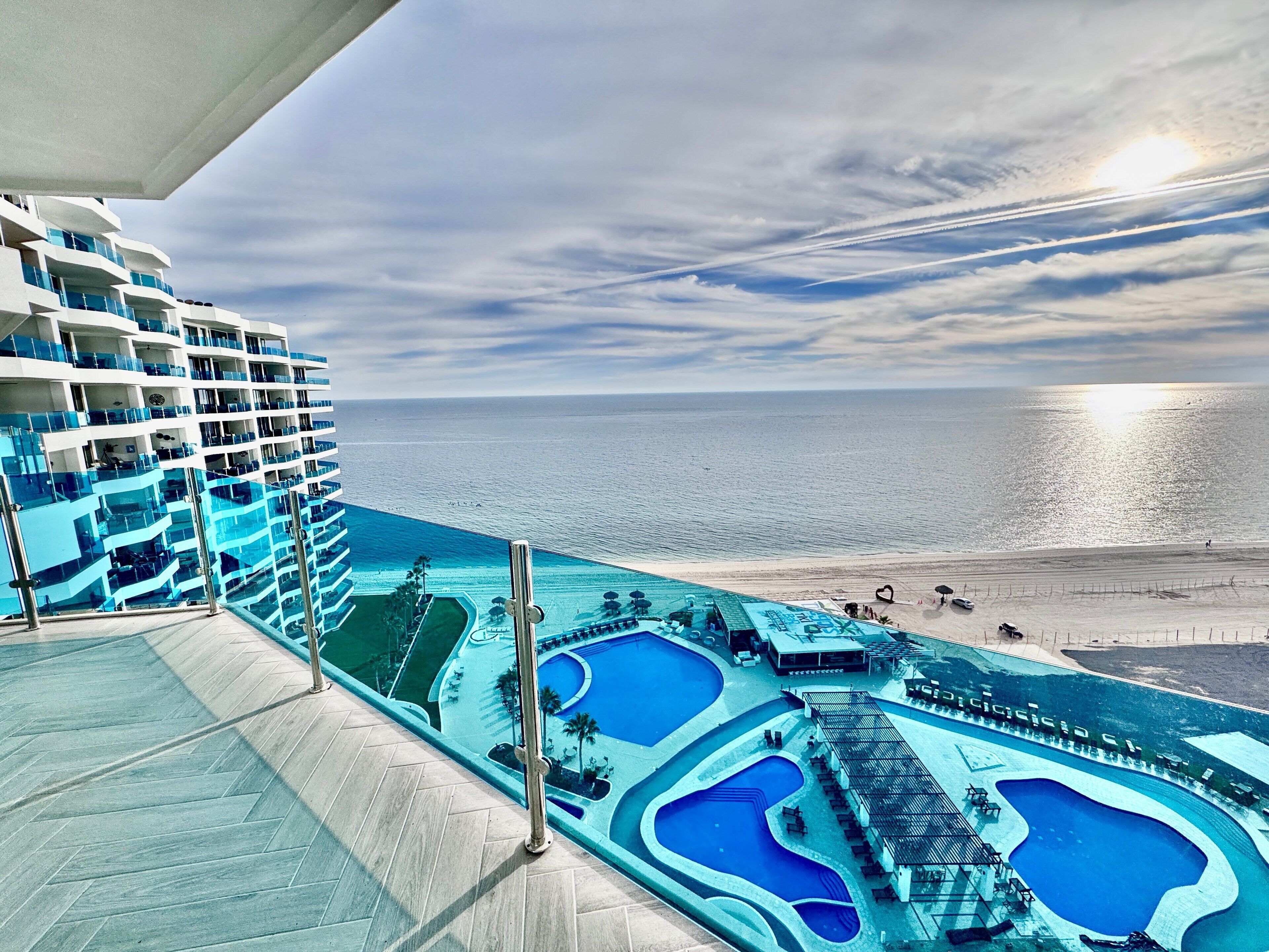 Et oppvarmet basseng