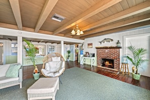 Interior - Gulf Front Escape with Private Deck & Beach Access, Pet Friendly (Englewood)