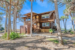 Exterior - Gulf Front Escape with Private Deck & Beach Access, Pet Friendly (Englewood)