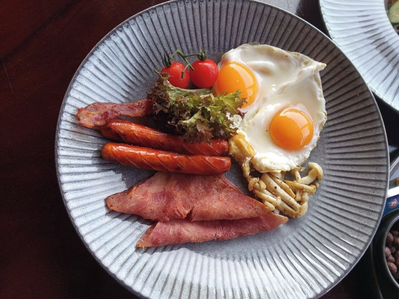 Repas de petit déjeuner