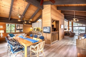 Interior - 3BR+ Den Home w/ Deck & Fireplace | Shuttle + Pool (Truckee)