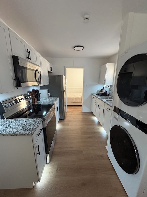 Microwave, oven, stovetop