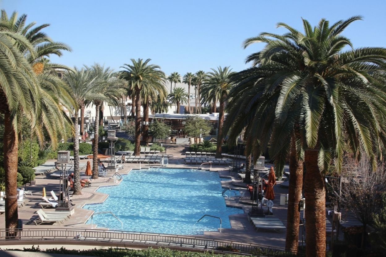 屋外プール、温水プール