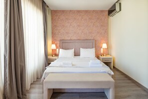 1 Schlafzimmer, Bügeleisen/Bügelbrett, kostenloses WLAN, Bettwäsche