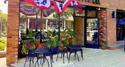 2-bedroom apartment above coffee shop in the heart of downtown East Stroudsburg.