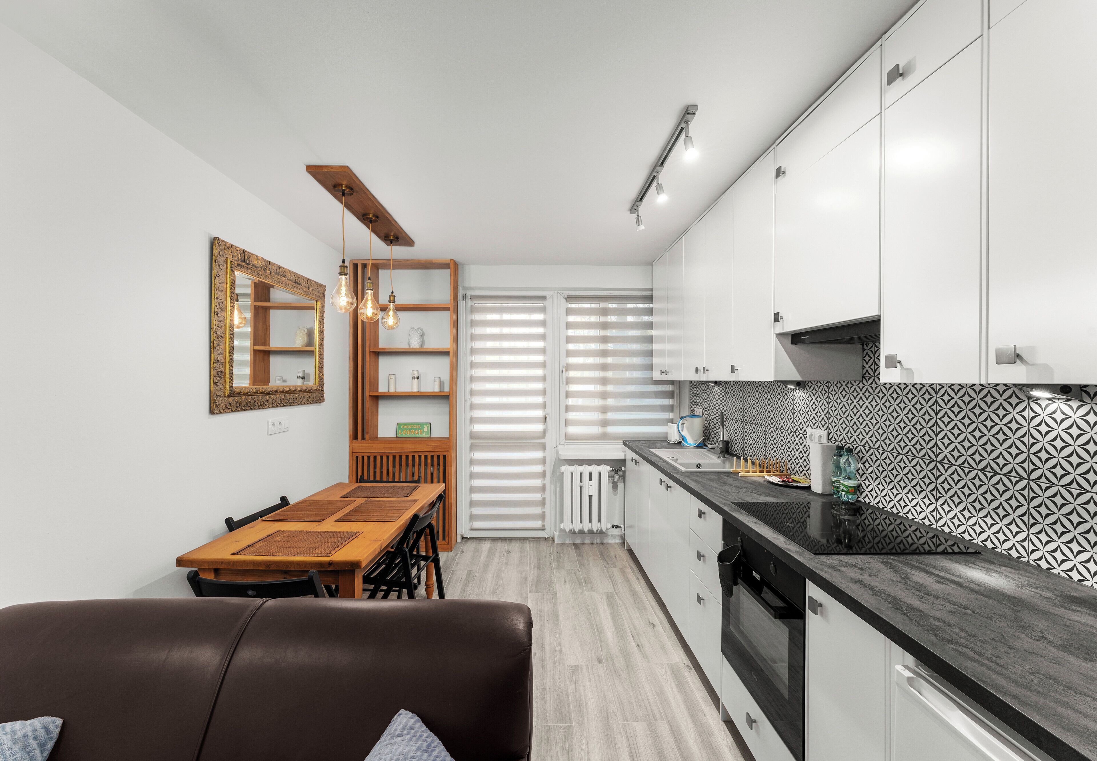 Fridge, oven, stovetop, toaster